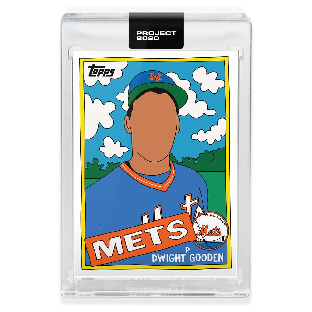 Topps PROJECT 2020 Card 119 - 1985 Dwight Gooden by Fucci