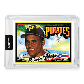 Topps PROJECT 2020 Card 154 - 1955 Roberto Clemente by King Saladeen