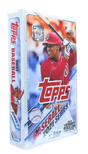MLB 2021 Baseball Topps Series 1 Hobby Box | 24 Packs