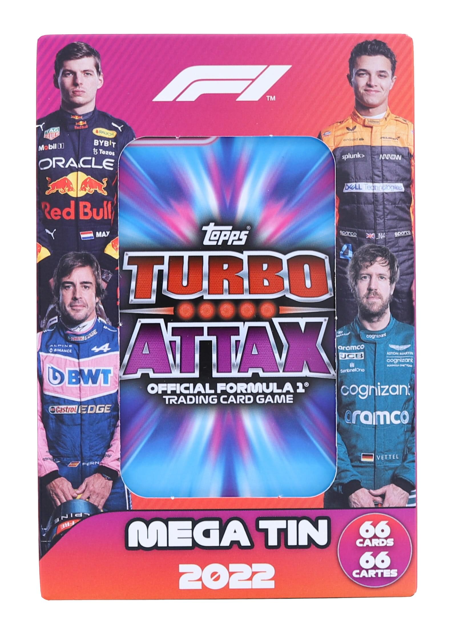2022 Topps Formula 1 Racing Turbo Attax Mega Tin | Super Elite