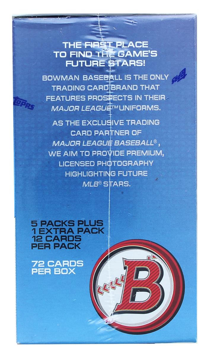 MLB 2021 Bowman Baseball 6-Pack Blaster Box | 72 Cards