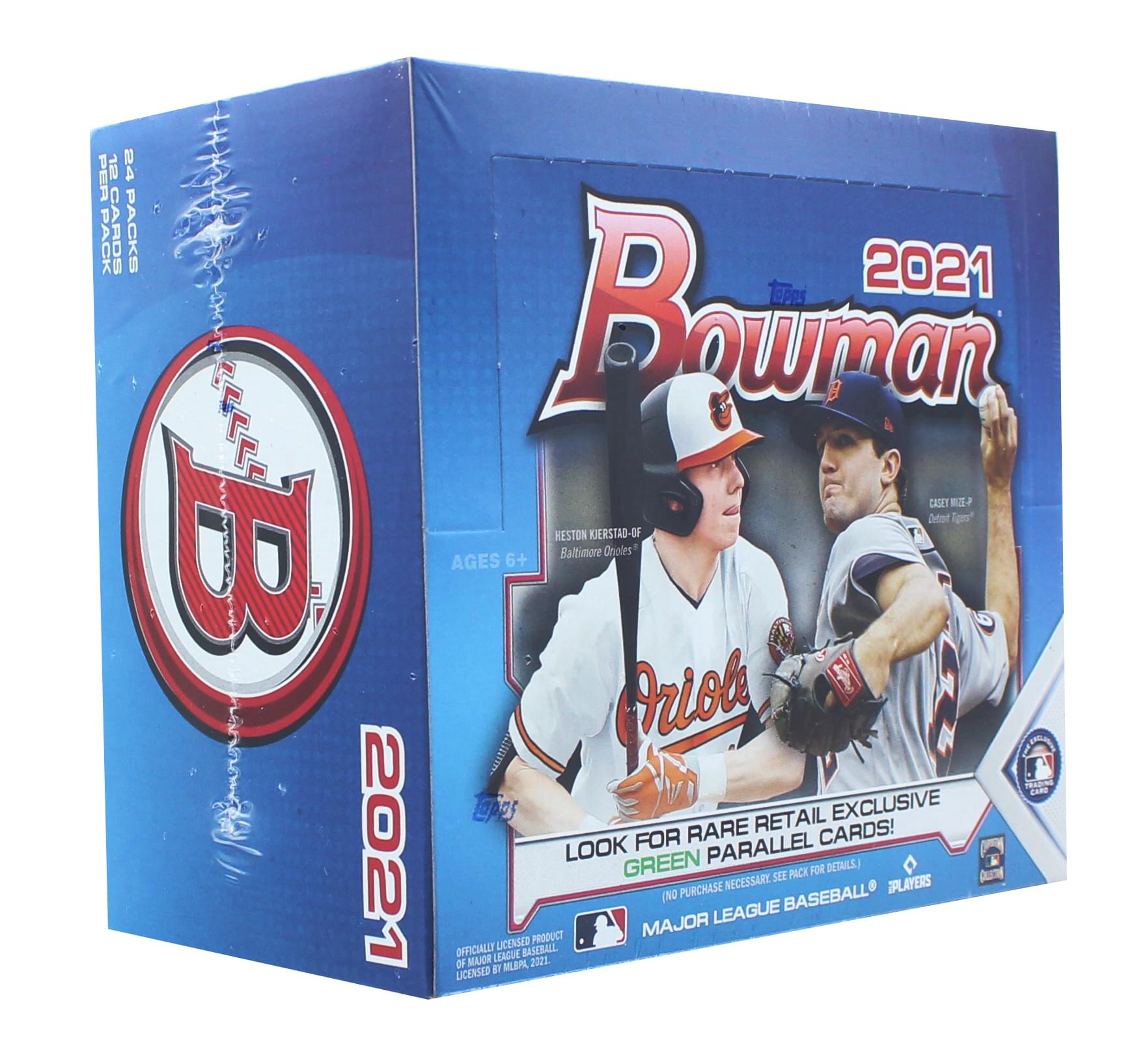 MLB 2021 Bowman Baseball Box | 24 Packs