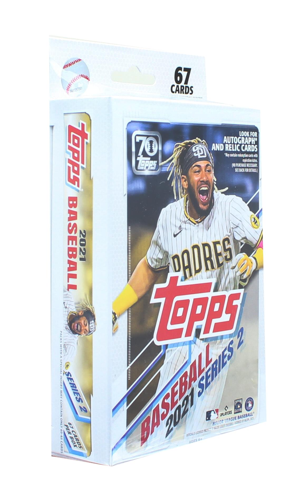 MLB 2021 Topps Baseball Series 2 Hanger Pack | 67 Cards