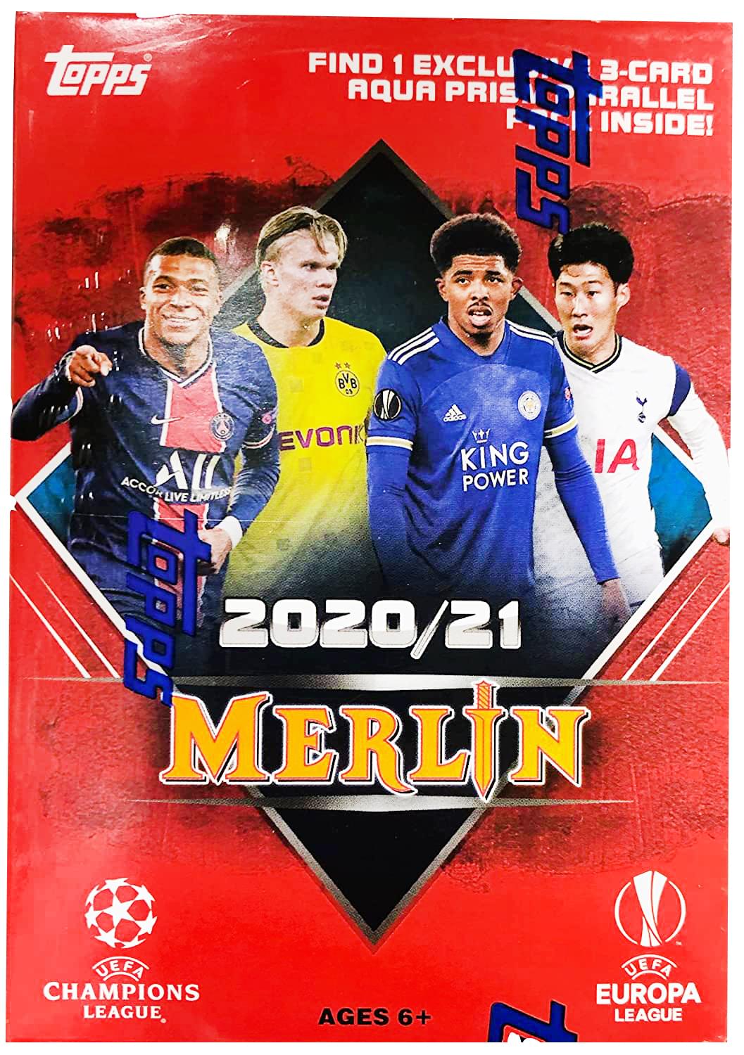 2021 Topps UEFA Champions League Merlin Value Box | Free Shipping