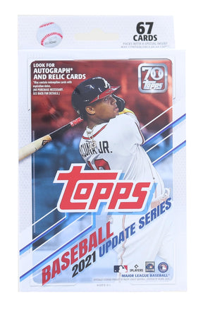 MLB 2021 Topps Baseball Update Series Hanger Pack | 67 Cards