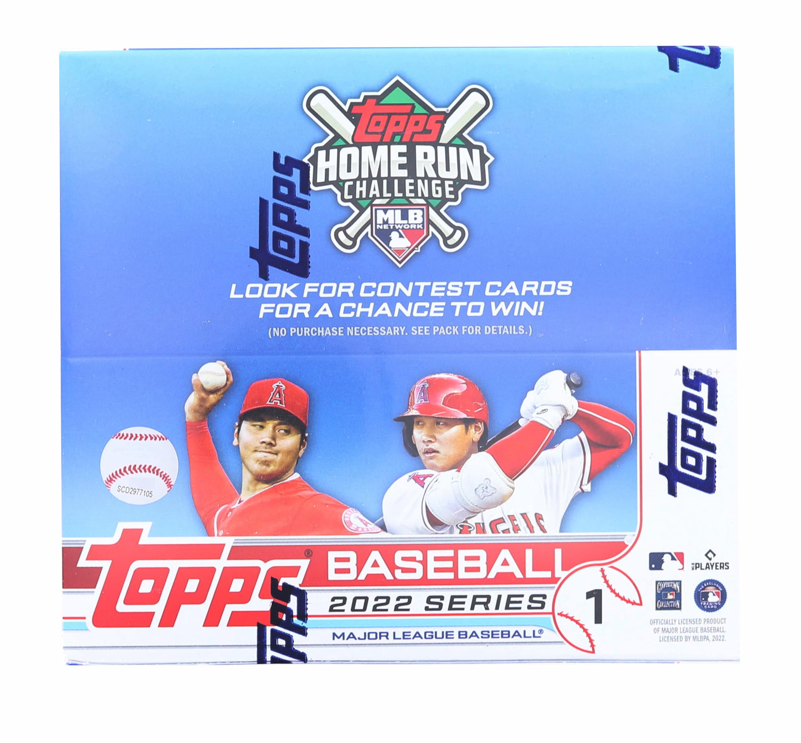 MLB 2022 Topps Baseball Series Retail Box | 24 Packs Per Box