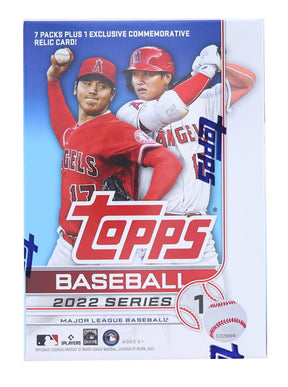 2022 Topps Baseball Series 1 Relic Box | 7 Packs