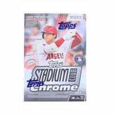 MLB 2022 Topps Stadium Club Chrome Updates Value Box | 4 Base Packs Per Box