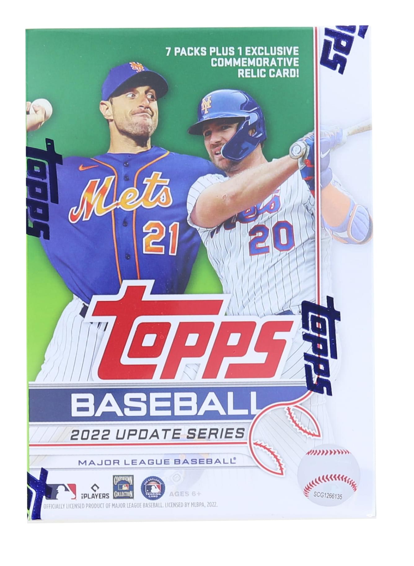 MLB 2022 Topps Baseball Update Relic Box | 7 Packs