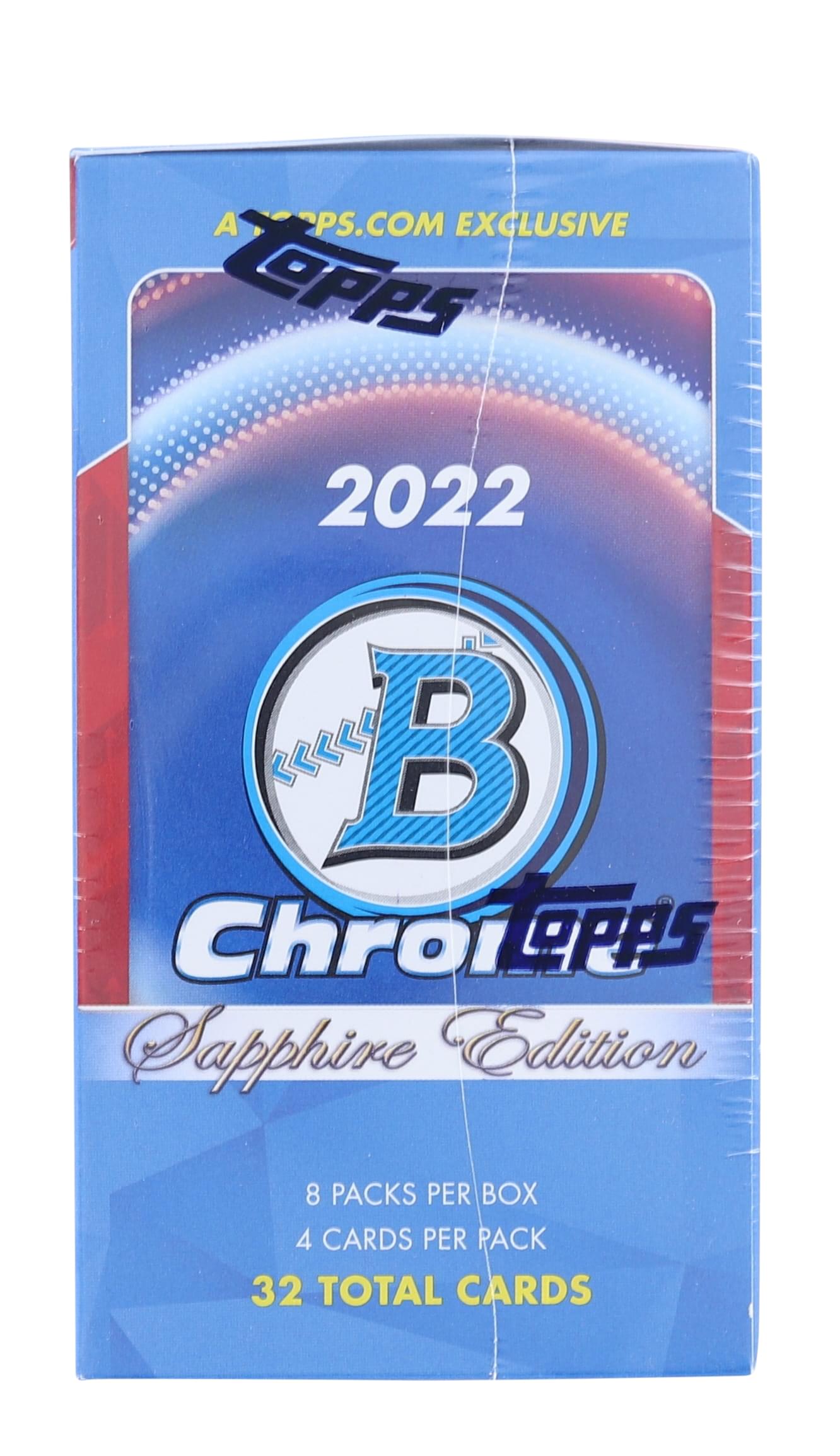 MLB 2022 Bowman Chrome Sapphire