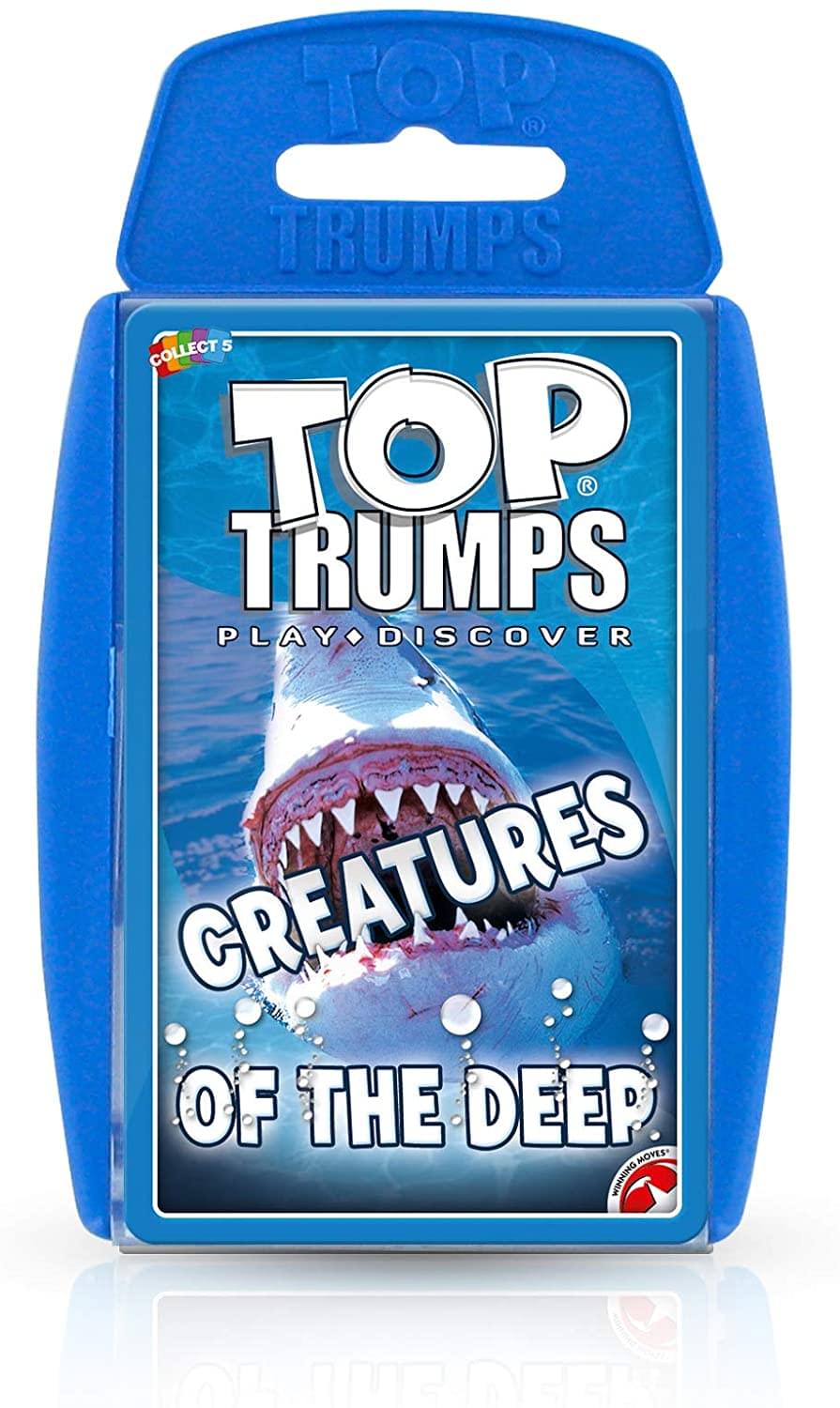 Creatures of the Deep Sea Top Trumps Card Game