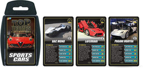 Sports Cars Top Trumps Card Game
