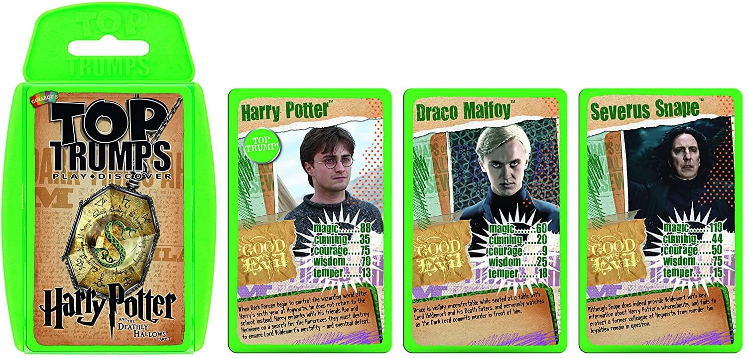 Harry Potter and the Deathly Hallows Part 1 Top Trumps Card Game