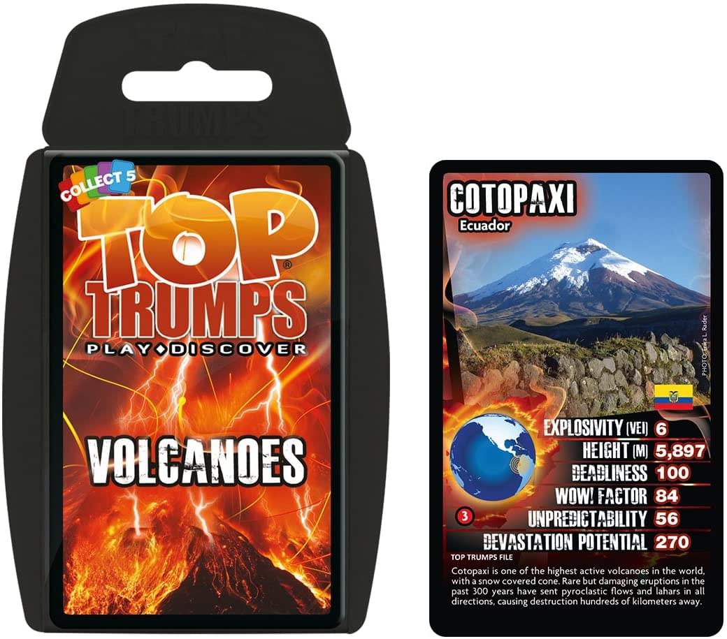 Unbelieveable Universe Top Trumps Card Game Bundle | Dinos | Space | Volcanoes