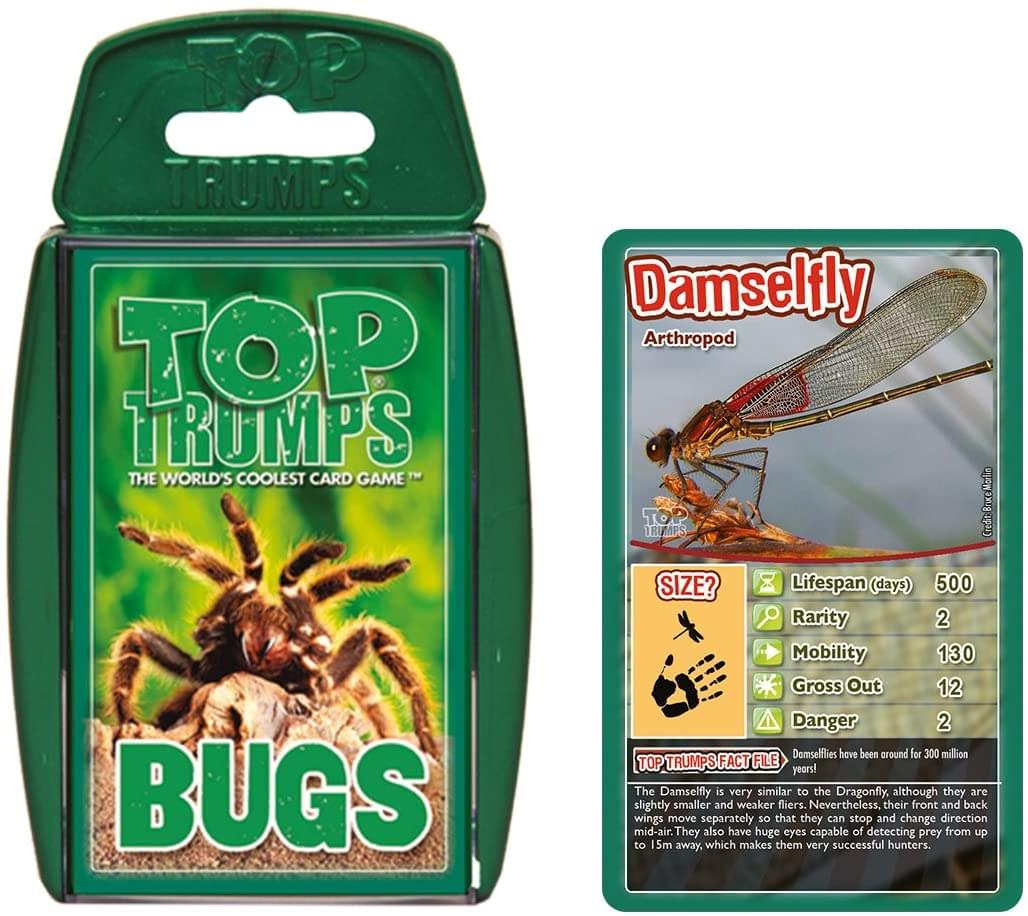 Wildlife Top Trumps Card Game Bundle | Bugs | Predators | North American Wildlife