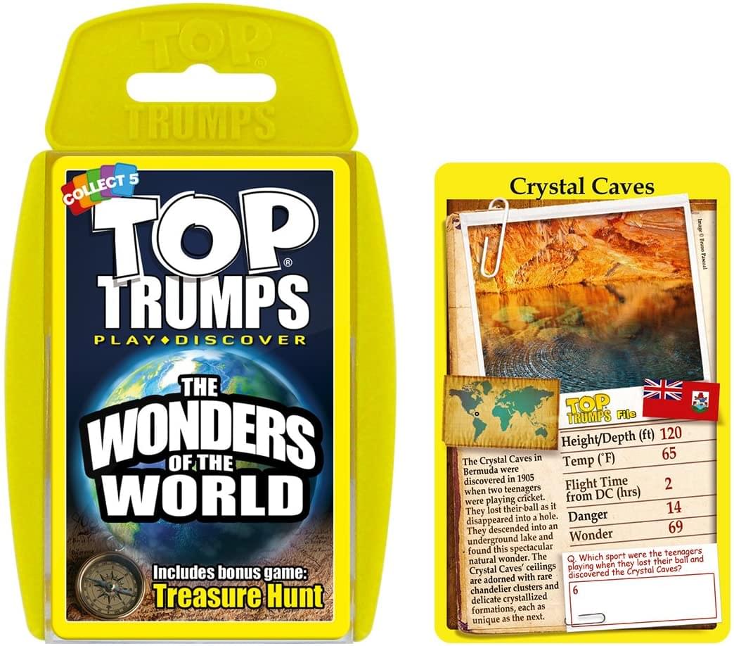 Explore Our World Top Trumps Card Game Bundle | USA | Countries | Wonders of the World