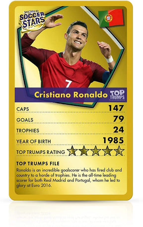 World Soccer Stars Top Trumps Card Game
