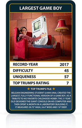 Guinness Book World Records Top Trumps Card Game