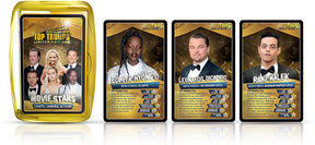 Movie Stars Top Trumps Card Game