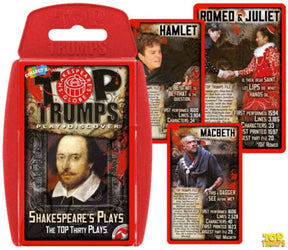 Shakespeare's Plays Top Trumps Card Game