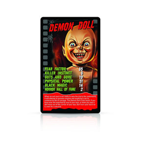 Horror 2020 Top Trumps Card Game w/ Glow In The Dark Case