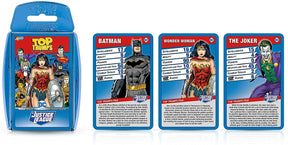DC Justice League Top Trumps Card Game