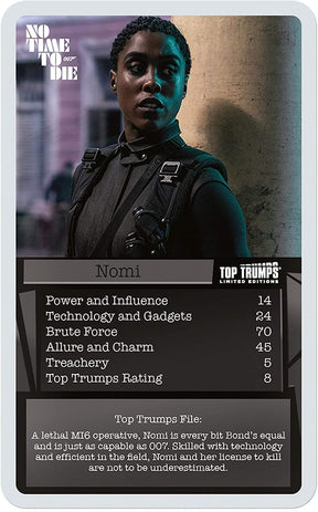 James Bond Every Assignment Top Trumps Card Game