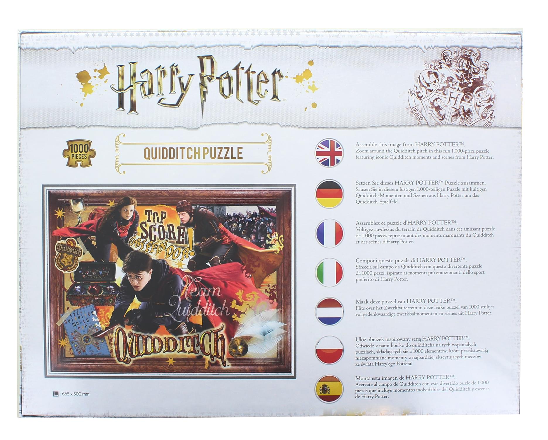 Harry Potter Quidditch 1000 Piece Jigsaw Puzzle