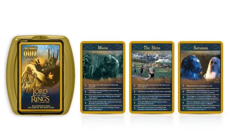 Lord of the Rings Top Trumps Card Game