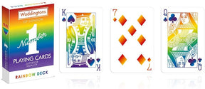 Rainbow Waddington's Number 1 Playing Cards