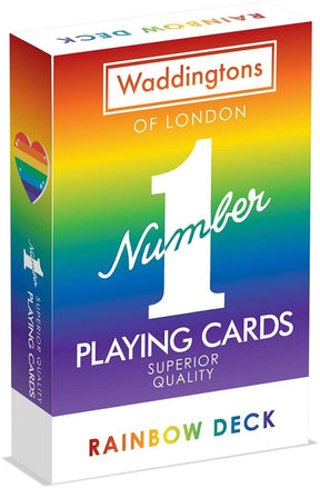 Rainbow Waddington's Number 1 Playing Cards