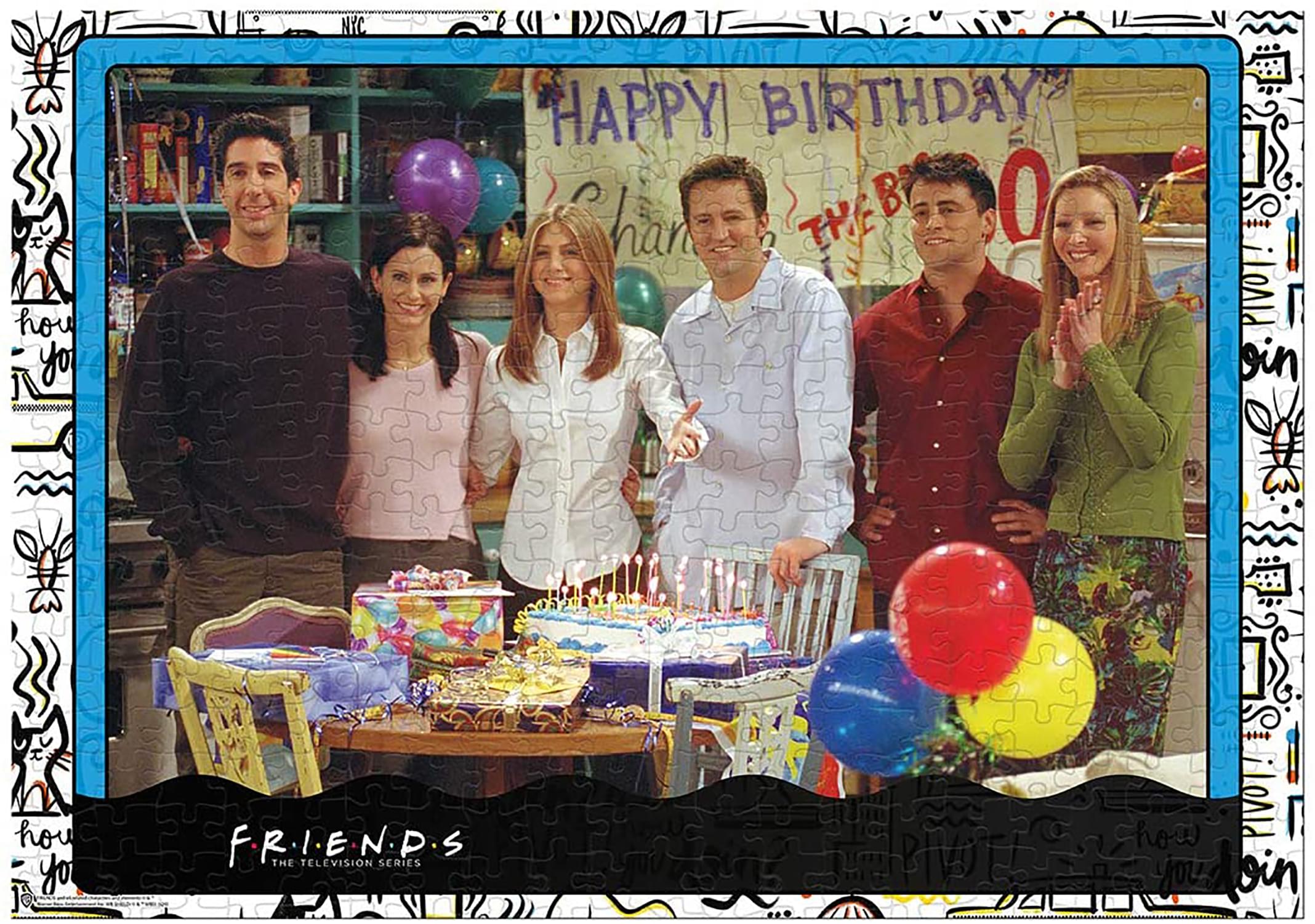 Friends Birthday 1000 Piece Jigsaw Puzzle