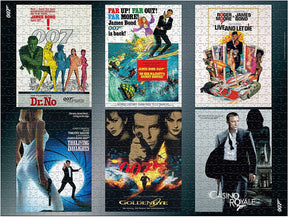 James Bond 007 All Six Bonds 1000 Piece Jigsaw Puzzle
