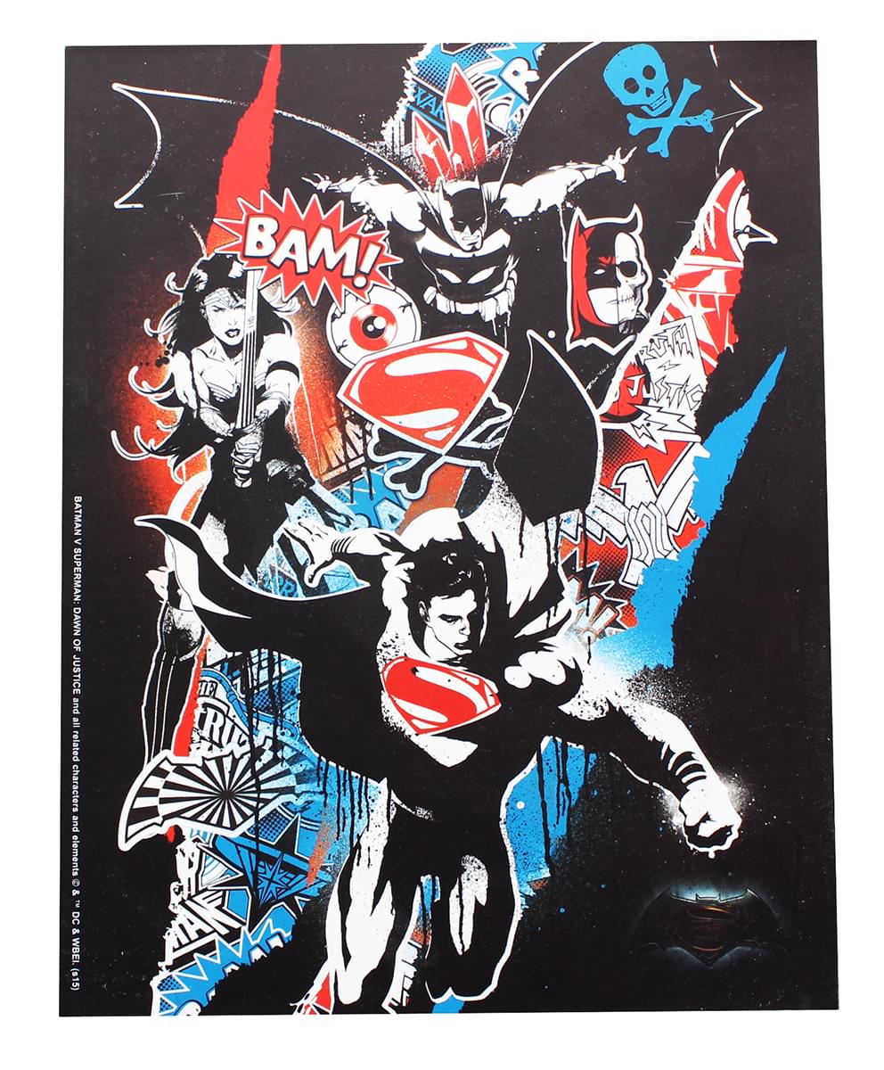 Batman v Superman: Dawn of Justice 7.5" x 9.5" Wall Plaque