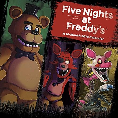 Five Nights At Freddys Mini Calendar 2018