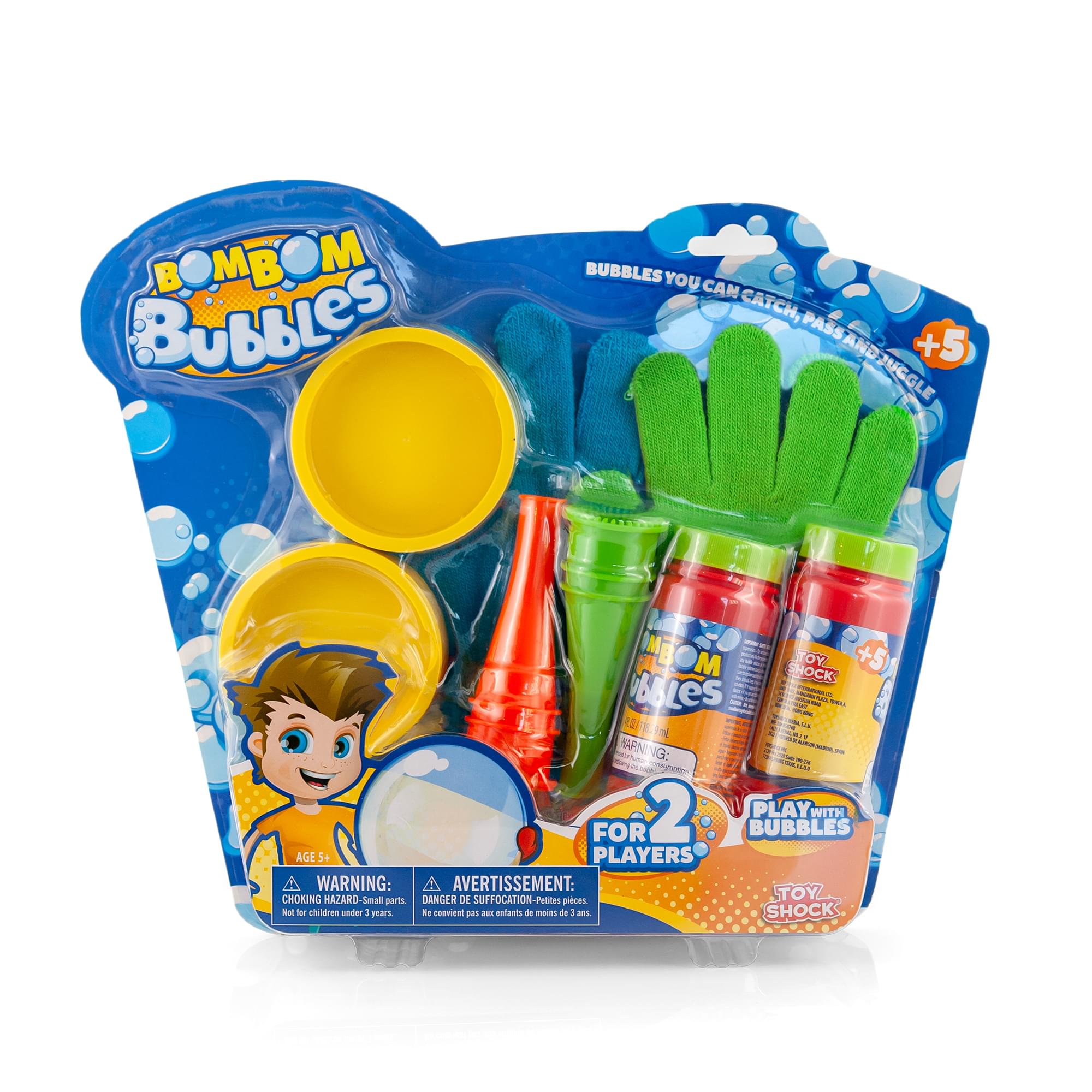 BomBom Bubbles Magic Gloves Dual Pack | Create An Unpoppable Bubble Experience