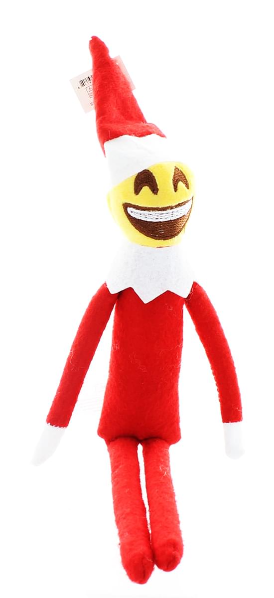 Emoji 8" Christmas Elf Smile