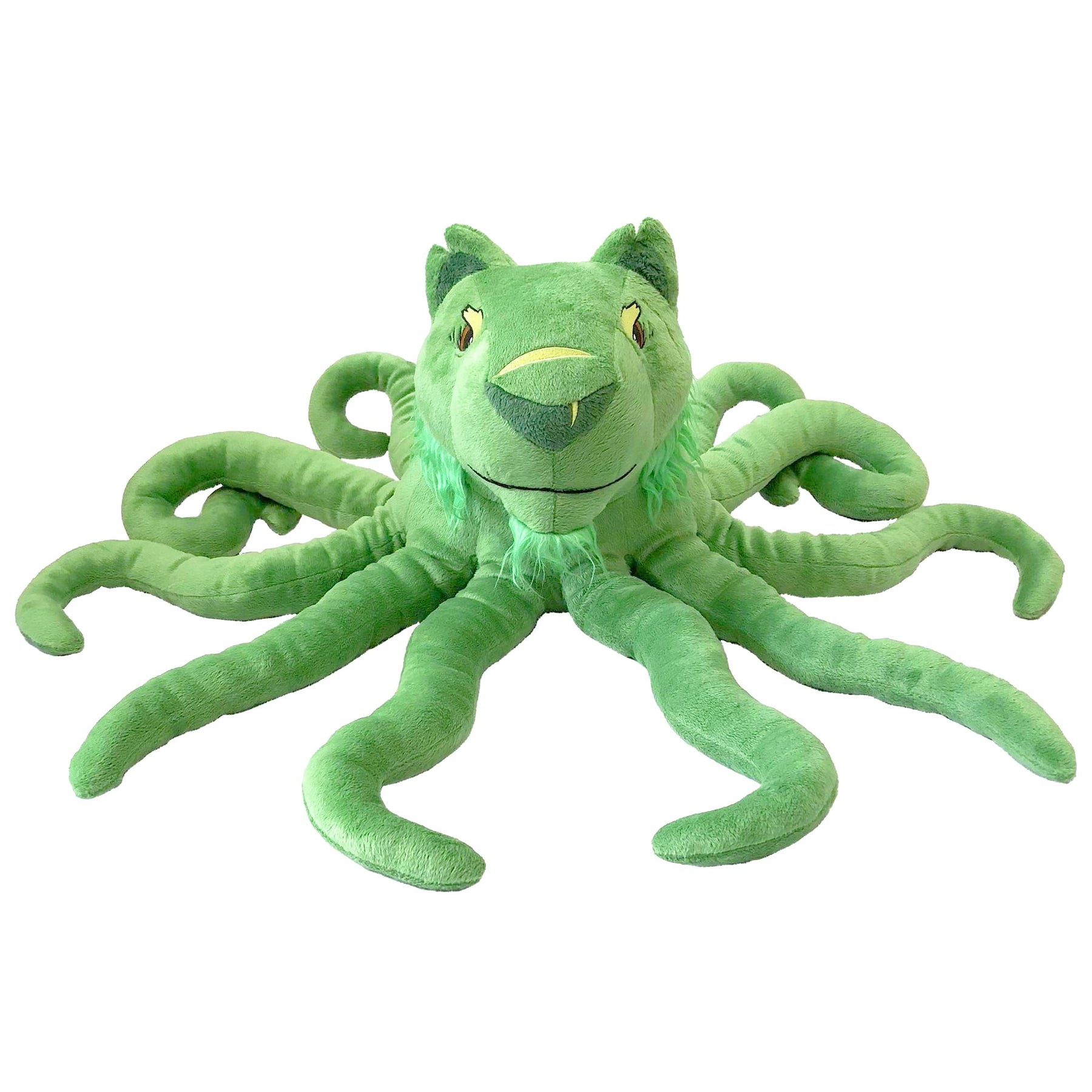 Tentacle Kitty Series Cat Guru Plush Collectible | Measures 28 Inches Long