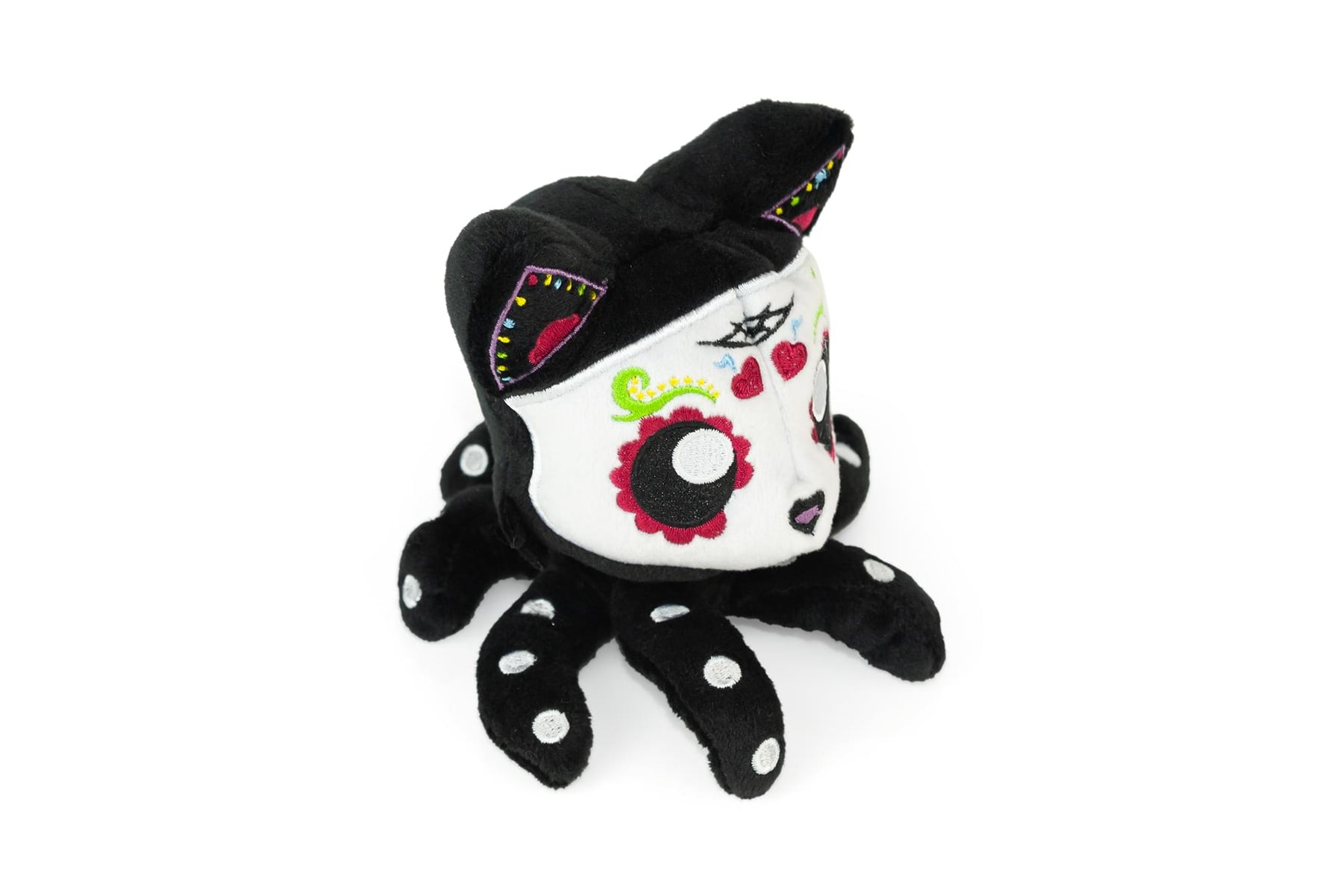 Tentacle Kitty 4 Inch Little Ones Plush | Day Of The Dead Sugar Skull Design