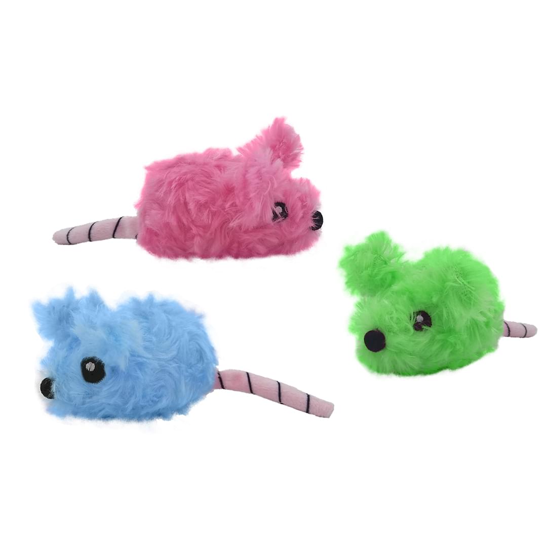 Tentacle Kitty 5 Inch Cotton Candy Mice Plush | Scented 3 Pack