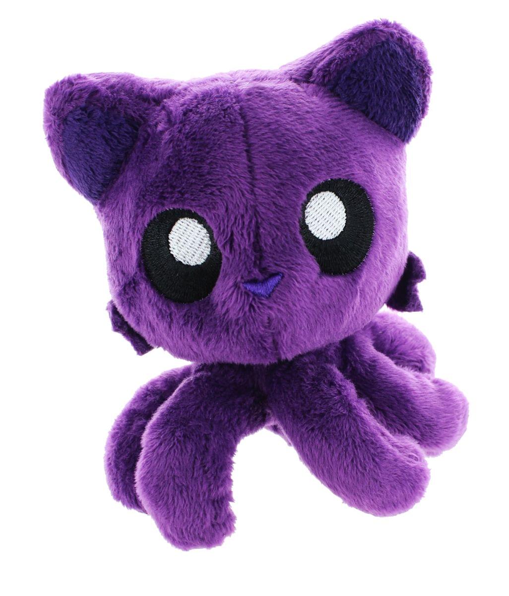 Tentacle Kitty 4 Inch Little One Plush | Amethyst Purple