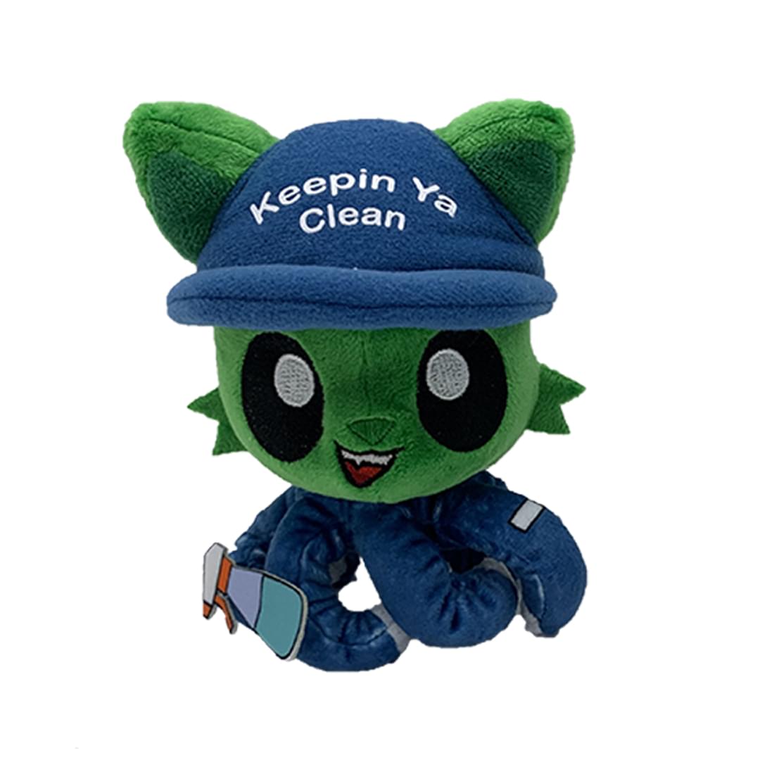 Tentacle Kitty First Responders & Essentials Little Ones Plush | Cleaner Kitty