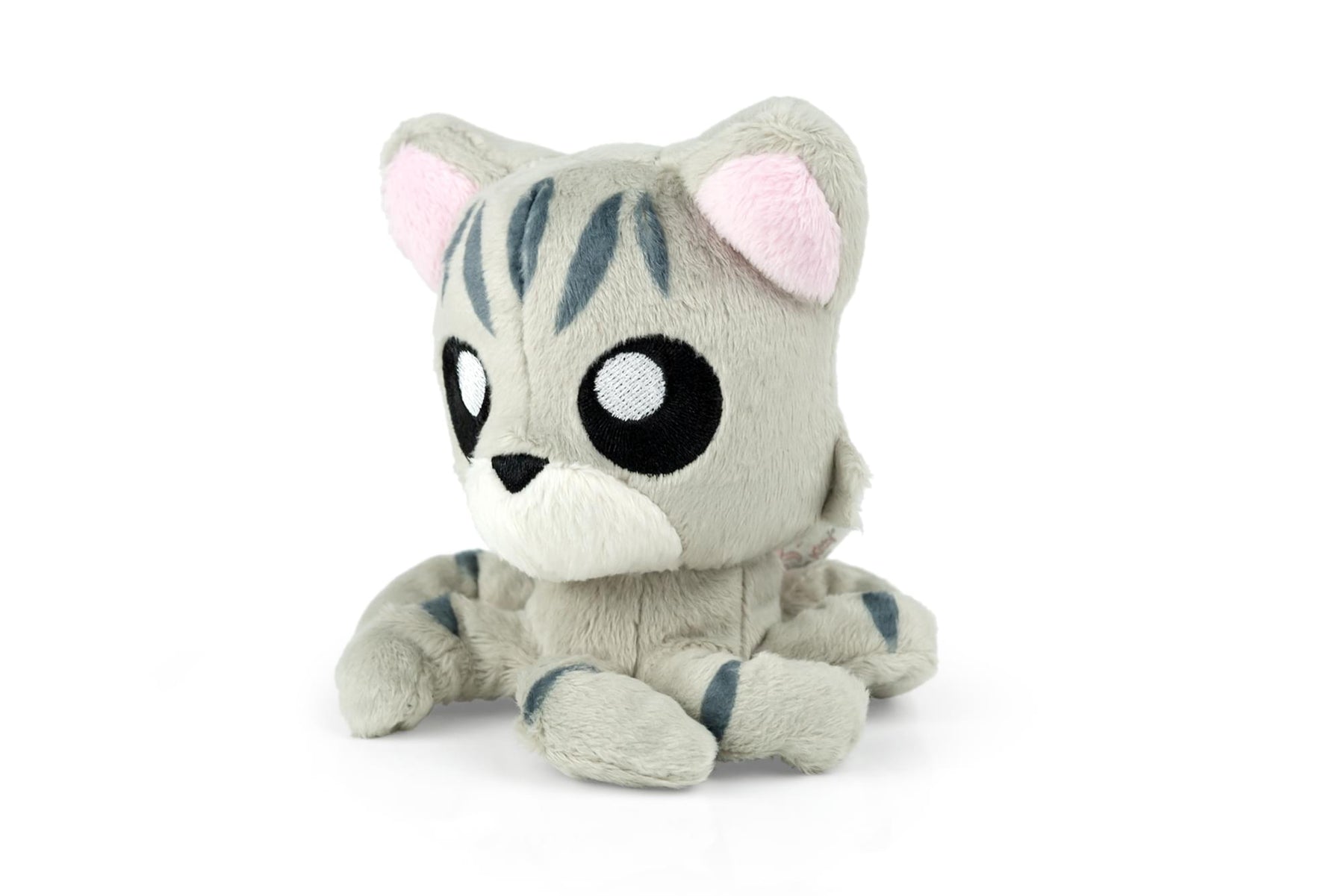 Tentacle Kitty Little Ones 4 Inch Plush | Grey Tabby