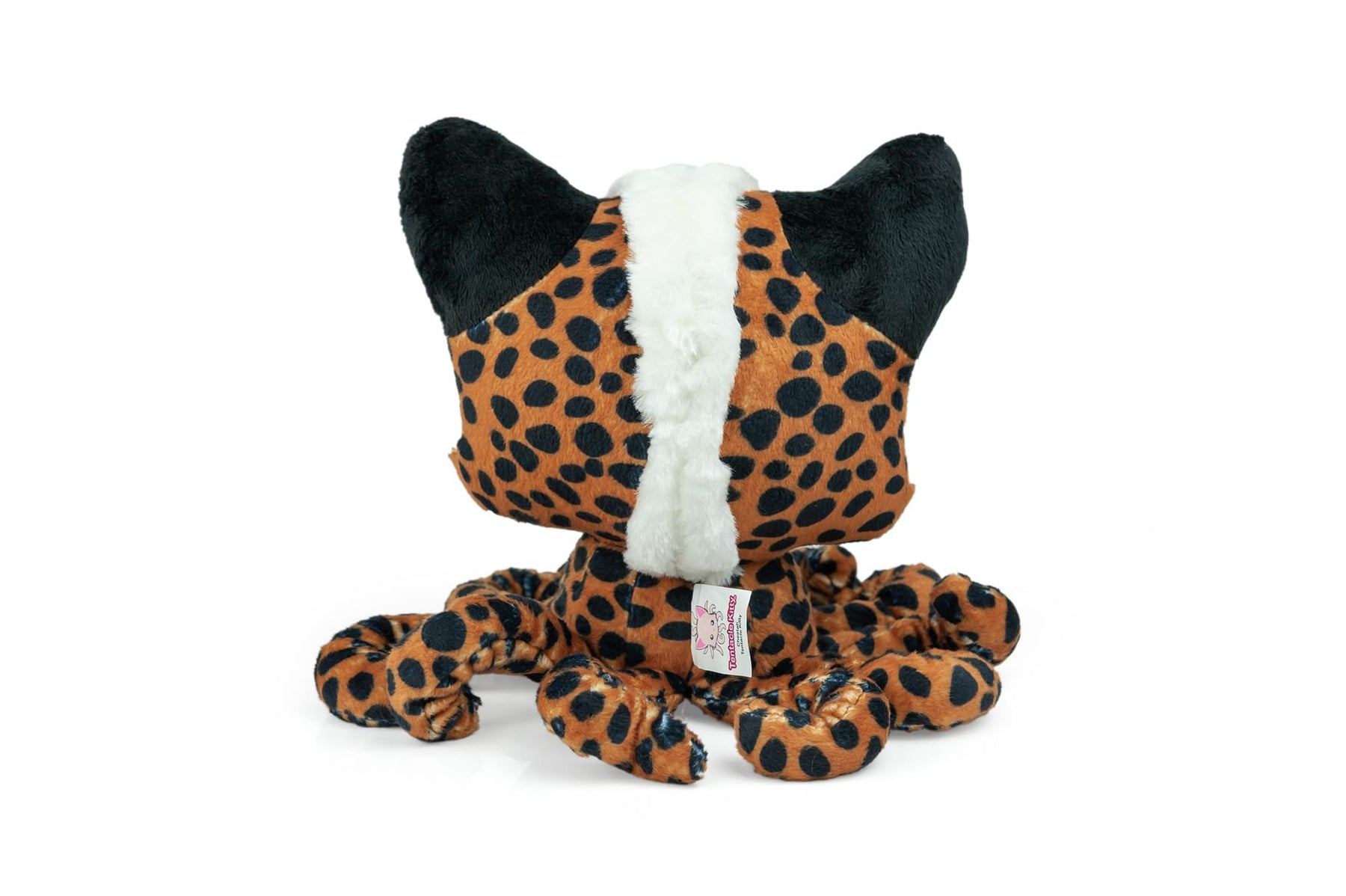 Tentacle Kitty Series Cheetah Kitty Plush Collectible | Measures 8 Inches Tall