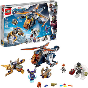 LEGO Marvel Avengers Hulk Helicopter Rescue Building Set | 482 Pieces