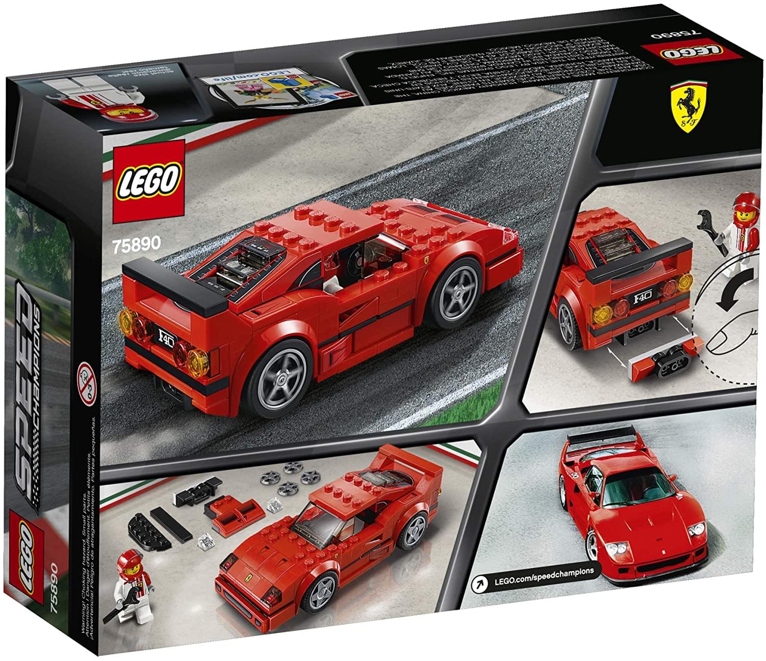 LEGO Speed Champions Ferrari F40 Competizone 75890