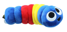 Slither.IO 8 Inch Bendable Plush | Blue/Yellow/Red