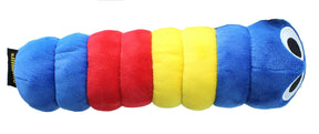 Slither.IO 8 Inch Bendable Plush | Blue/Yellow/Red