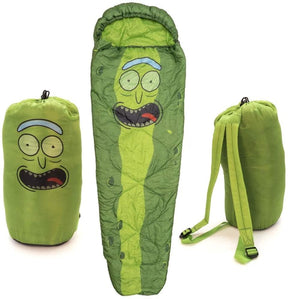 Rick and Morty Pickle Rick Sleeping Bag w/ Carry Case