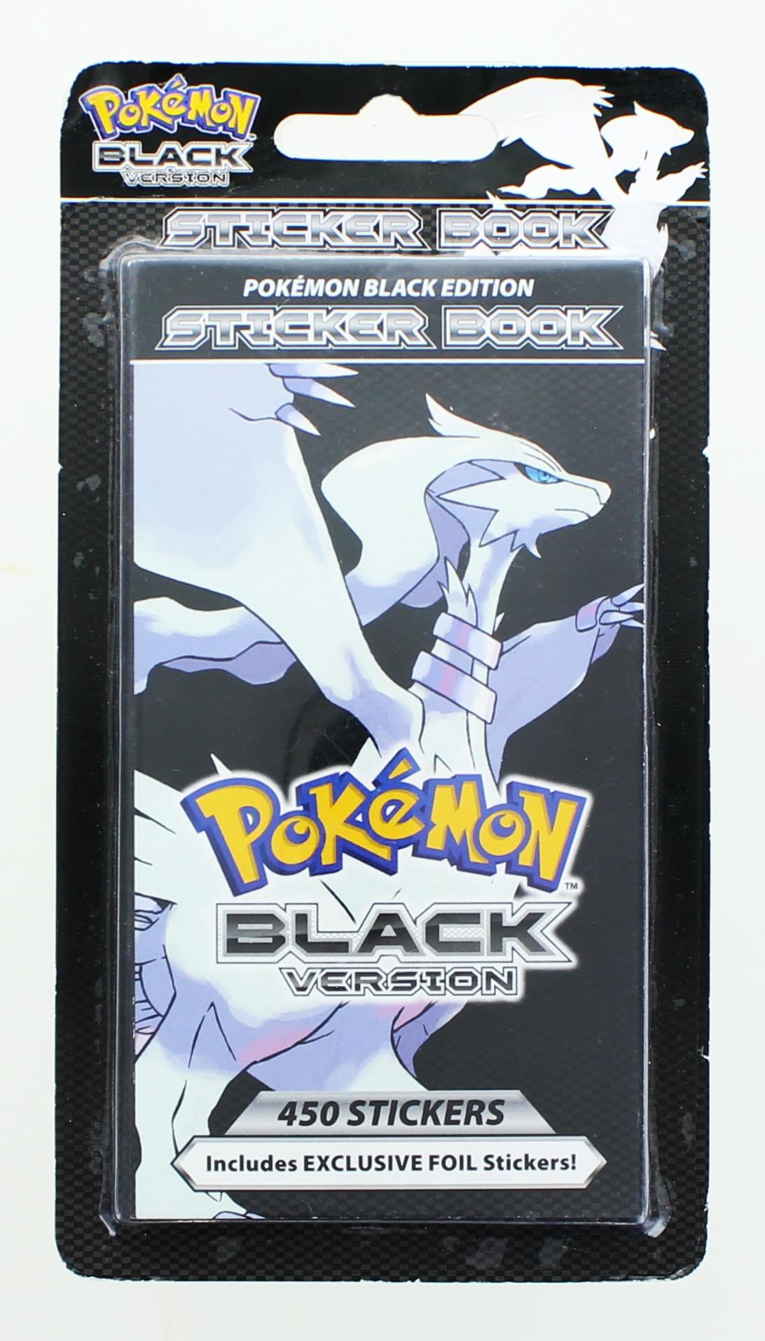 Pokemon 450 Piece Mini Sticker Book | Black Version Edition